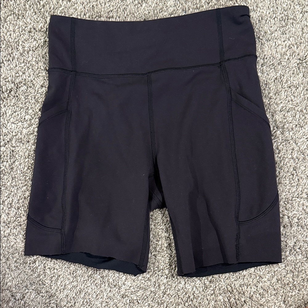 Lululemon Athletica Black Bike Shorts